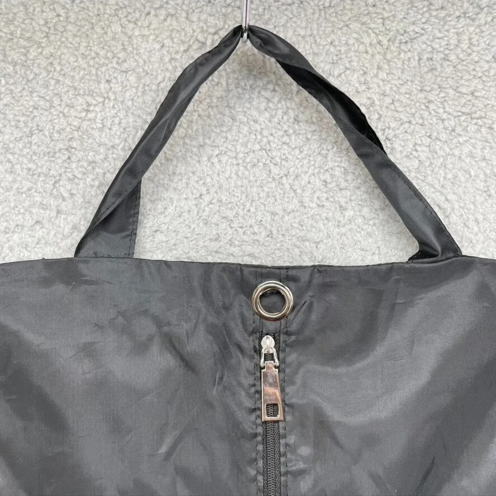 Marc Jacobs Nylon Garment Bag Black Foldable Zipper‎ Travel Storage